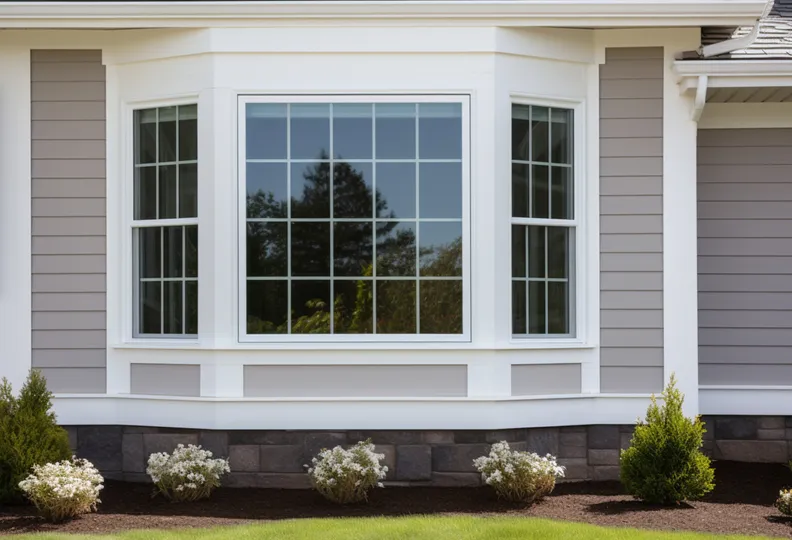 Brand new windows in a house in East Bethel