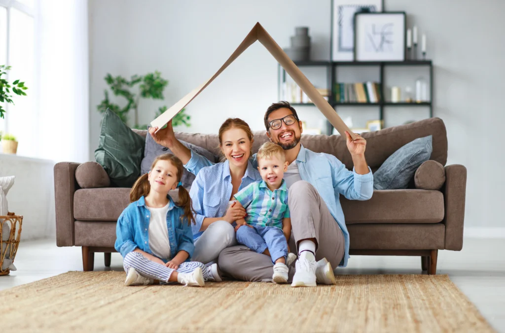 Happy homeowners in Maple Grove. 