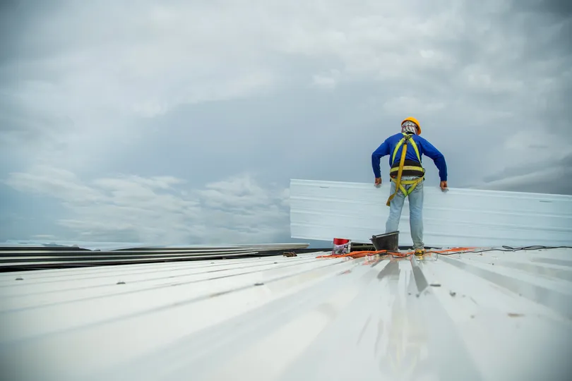 Commercial roof inspection