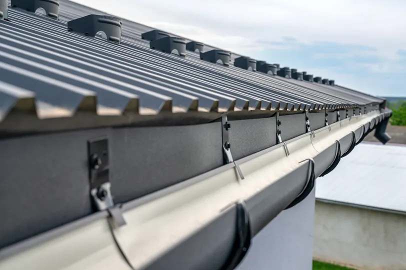 Elk River brand new gutters