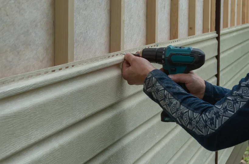Siding installation for a home in Edina