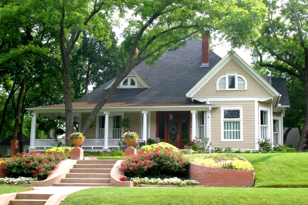 Residential home in rogers mn with new roof isntalled