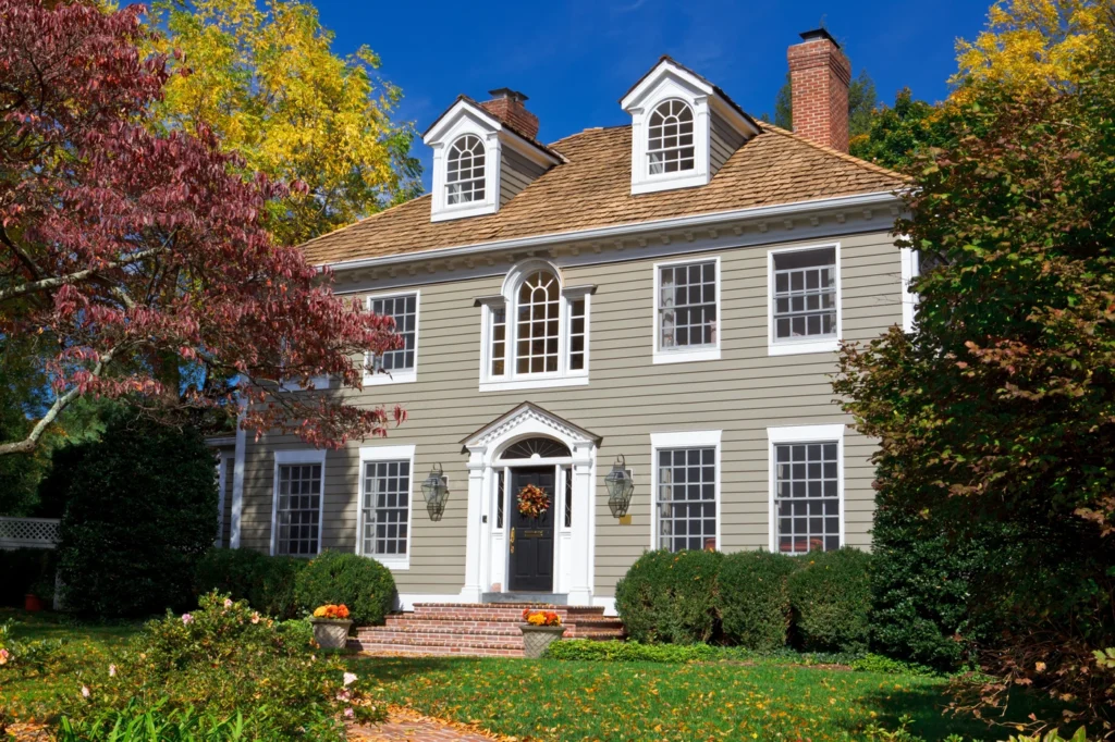 neutral beige siding installed on lino lakes home