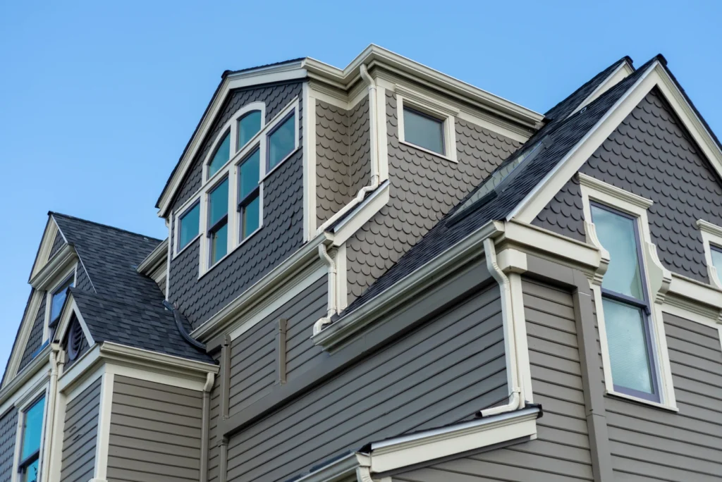 Grey siding installation in minnetonka mn - residential home siding
