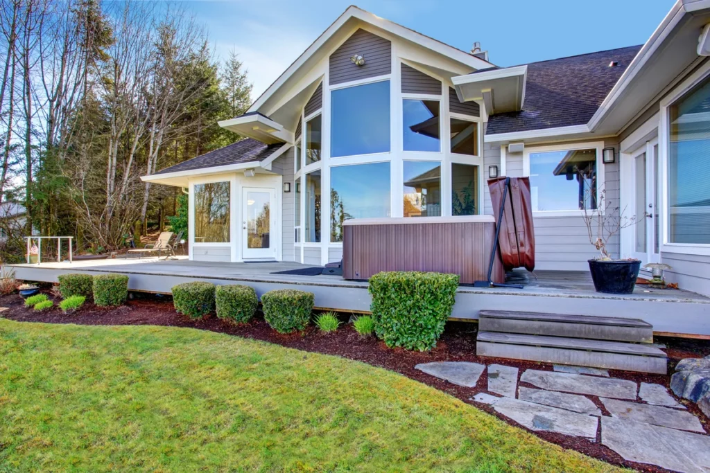outdoor view of home windows