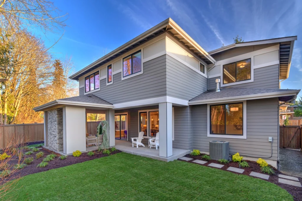 windows for grey home