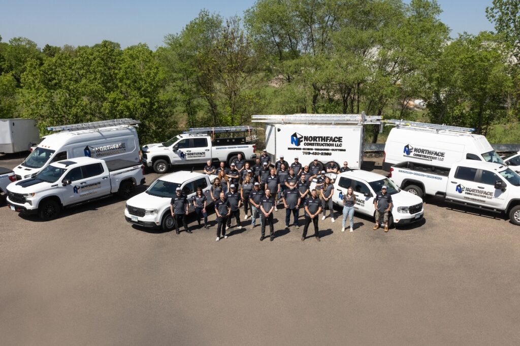 Northface team photo outside