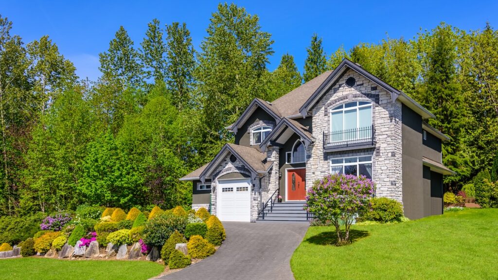 House in suburbs